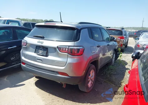 2018 Jeep Compass Sport 4X4 z USA, uszkodzony, nr VIN 3C4NJDABXJT189836